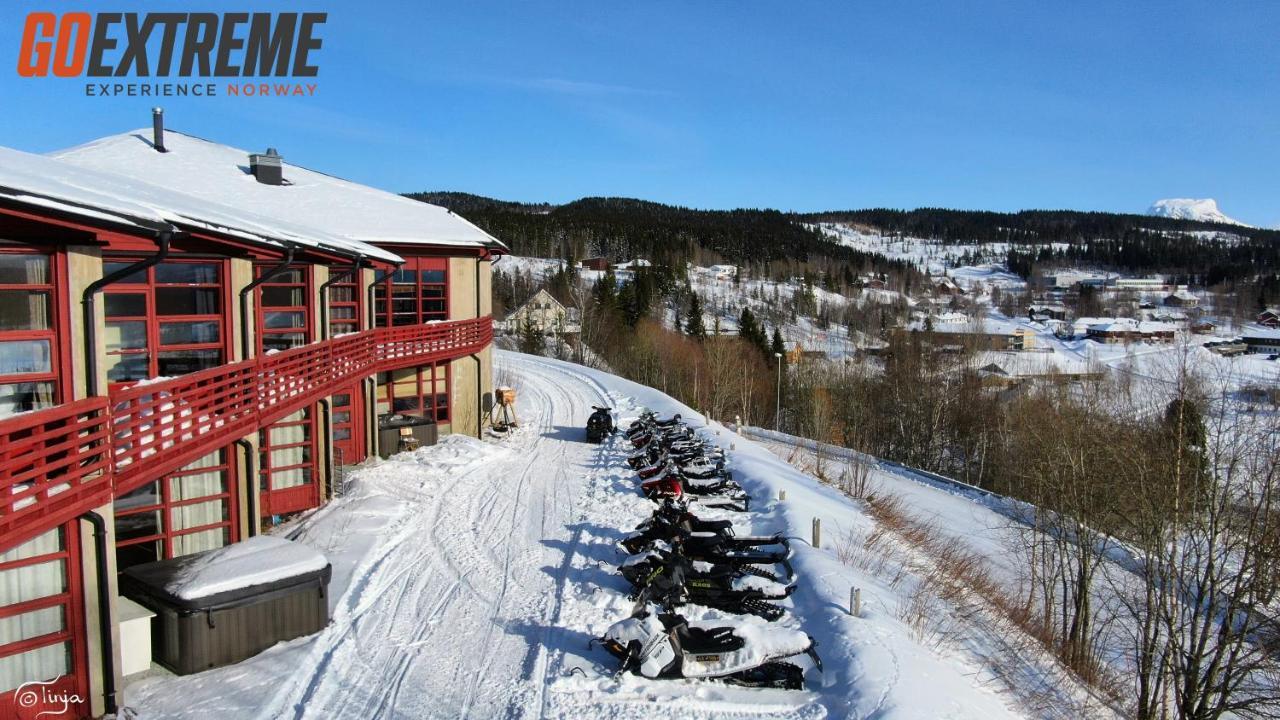 Hattfjelldal Hotell Exteriér fotografie